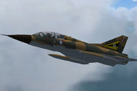 Screenshot of RAAF GAMD Mirage in flight.