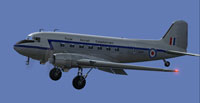 Screenshot of RAE Douglas DC-3 in flight.