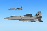 Screenshot of RAF Jets in flight.