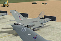 Screenshot of RAF Tornado Leuchars on the ground.