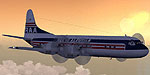 Screenshot of Lockheed Electra in flight.