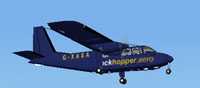 Screenshot of Rockhopper BN-2A-26 Islander in flight.