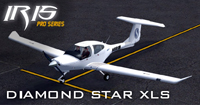 Screenshot of Sabena Diamond Star DA40 XLS on the ground.