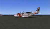 Screenshot of Sasemar CN-235 EC-KEK on the ground.