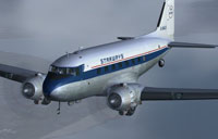 Screenshot of Starways Ltd. Douglas DC-3 in the air.
