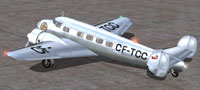 Screenshot of TCA Lockheed Electra L 10-A on the ground.