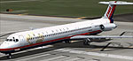 Screenshot of TWA New McDonnell Douglas MD-82 preparing for take-off.