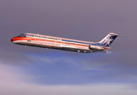 Screenshot of Texas International Douglas DC-9-30 in flight.