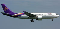 Image of Thai Airways Airbus A300 with the registration HS-TAZ.
