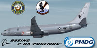 Screenshot of US Navy Boeing P-8A Poseidon in flight.