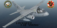 Screenshot of US Navy Lockheed S-3B Viking in flight.