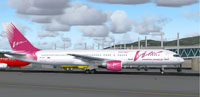 Screenshot of Vim Airlines Boeing 757-200 on the ground.