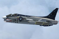 Screenshot of Vought F-8K Crusader VMF-321 in flight.