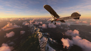 CubCrafters CC19-180 XCub in flight in the new sim.