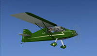 Screenshot of Zippy Sport in flight.