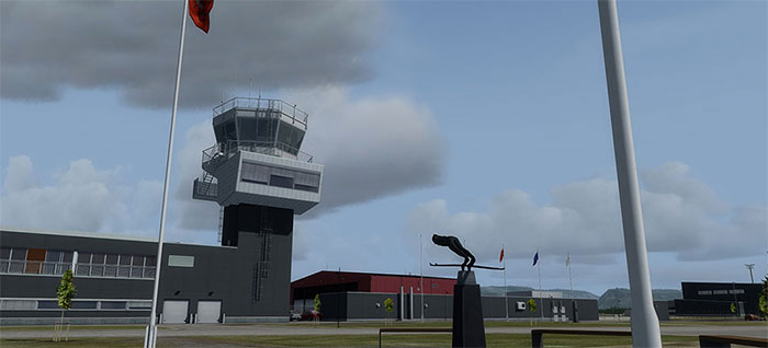 Control tower at Alta