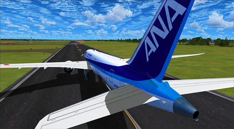 The free ANA 787 available from the Fly Away Simulation downloads library.