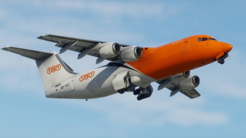 TNT Cargo 146 displayed in XP12.