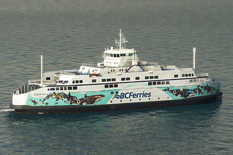 BCFerries in v3 of the ships add-on - image released by the developer.