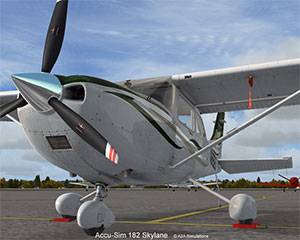 A2A's Cessna 182 Skylane showing whole aircraft