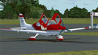 Cirrus SR22-GTS Turbo on ramp.