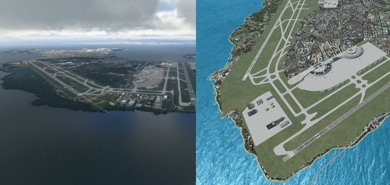 Comparing MSFS to FSX.