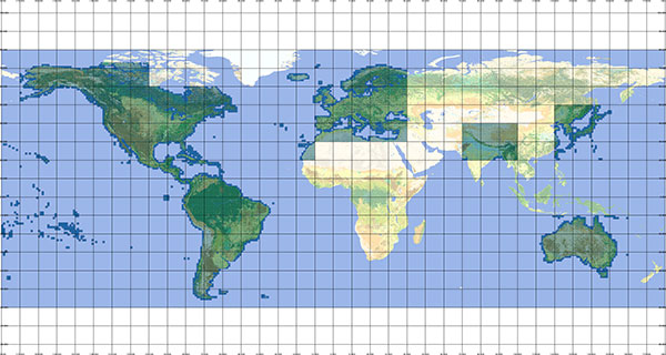 Mesh Scenery Coverage Map