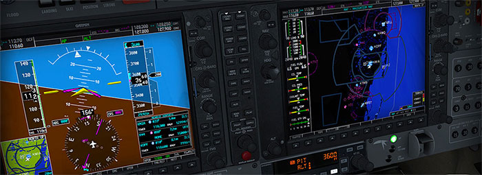 Glass cockpit instruments