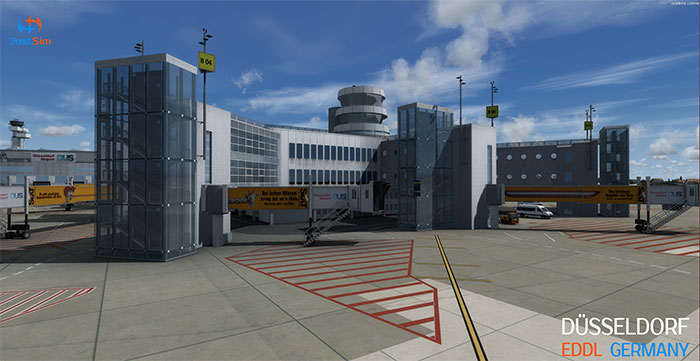 Terminal building.