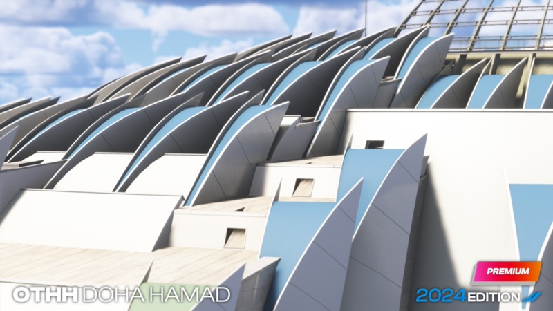 Terminal building in MSFS2024.