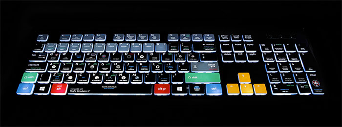 Editors Keys FSX Keyboard
