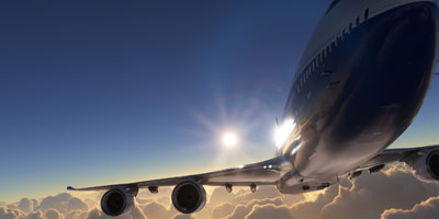 Boeing 747 in Microsoft Flight Simulator (2020 release)