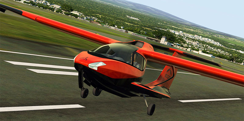 Icon A5 in MS Flight.