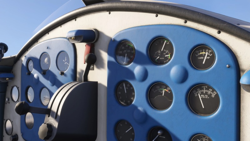 Fully animated 3D VC displayed in MSFS 2024.