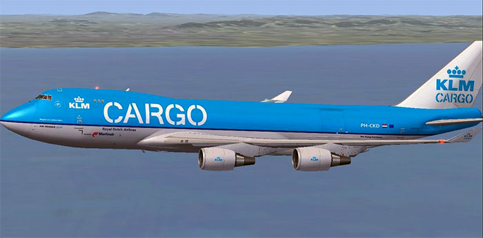 KLM Cargo plane