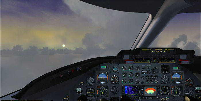Learjet VC in FSX