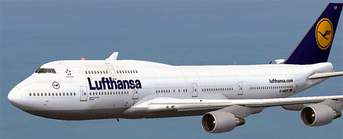 Lufthansa 747