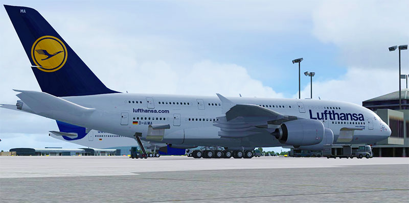 Lufthansa A380 add-on.