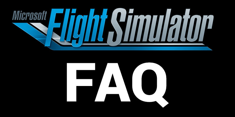 MSFS FAQ Section.