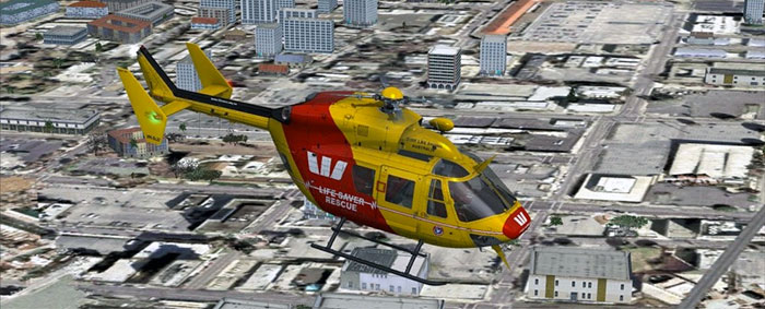 Nemeth MBB/Kawasaki BK-117 Helicopter Released for FSX