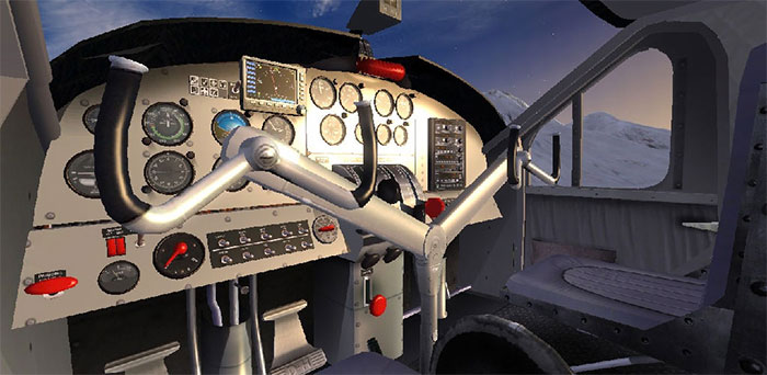 Otter's Virtual Cockpit in FSX