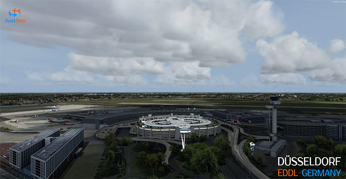 Overview of the airfield/airport.