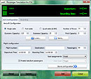 Screenshot of paX Passenger Simulator main window.