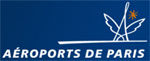 Logo for Aeroports de Paris.