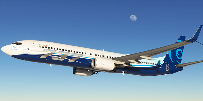 The PMDG 737-900 in Microsoft Flight Simulator