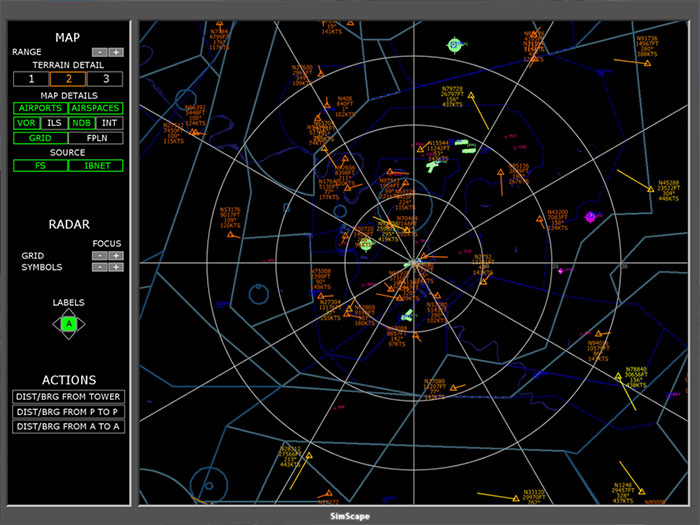 Screenshot from the software.