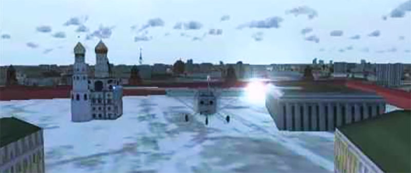 Red Square in FSX.