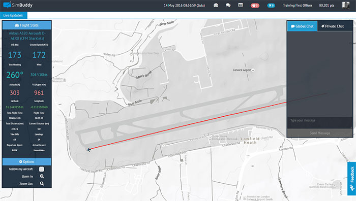 Airport map