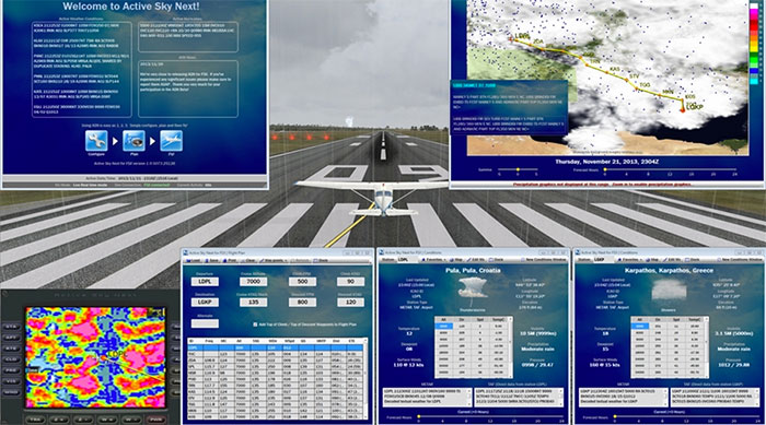 Settings panels