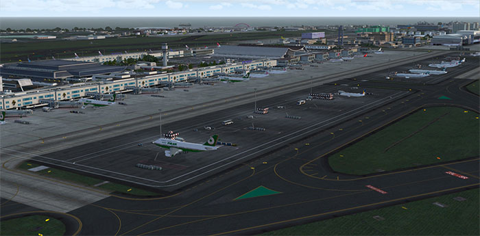Taoyuan airport overview